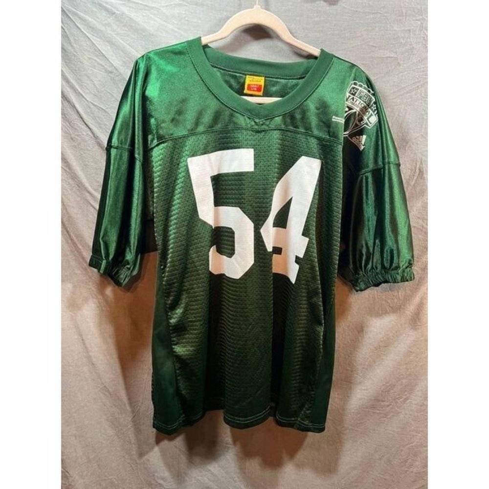 Adidas FBU National Championship Shirt Adult L/XL Green Short Sleeve Jersey Mens